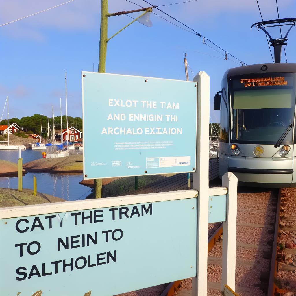 Ta spårvagnen till Saltholmen och börja din skärgårdsutflykt